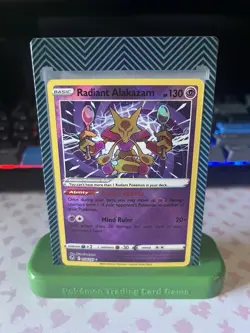 Pokemon TCG Radiant Alakazam Silver Tempest 059/195 - NM - Image 1
