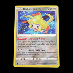 Pokemon Silver Tempest Radiant Jirachi 120/195 Rare - Image 1