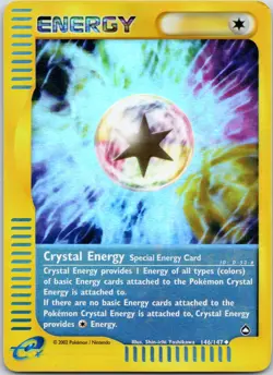 Crystal Energy #146/147 Reverse Holo E Series Aquapolis Pokemon LP/MP - Image 1