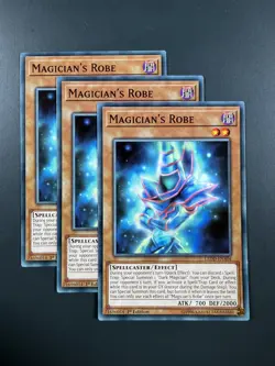 Yugioh - Magician’s Robe X3 Playset - Common - LEDD - 1st - Image 1