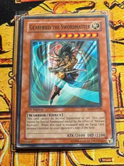 Gearfried the Swordmaster SD5-EN016 1st Edition | LP - Image 1