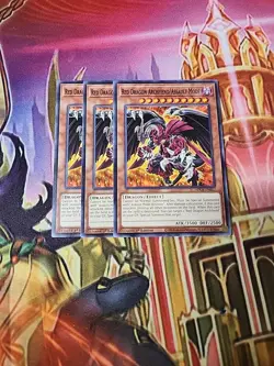 3X Red Dragon Archfiend/Assault Mode SDCK-EN017 Common 1ST ED NM Yugioh - Image 1