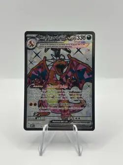 Charizard EX 215/197 Scarlet Violet Obsidian Flames Pokemon 2023 Rare - Image 1