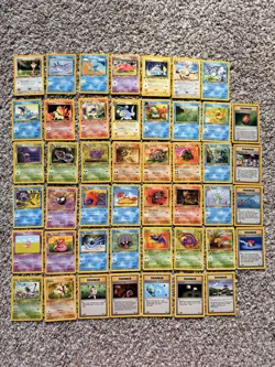 Pokemon 1st Edition Lot Of 46 Cards - Jungle, Fossil, More - Image 1