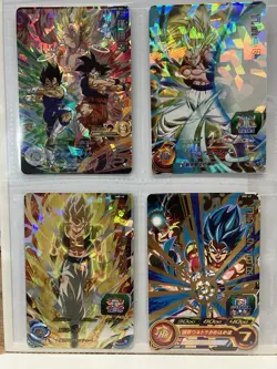 Super Dragon Ball Heroes UGM7-SEC Goku Secret Rare + Gogeta Vegeta 8 Card Set - Image 3