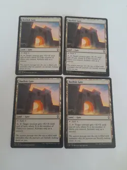 4x Mtg Baldur's Gate Basilisk Gate NM/M Magic The Gathering - Image 1