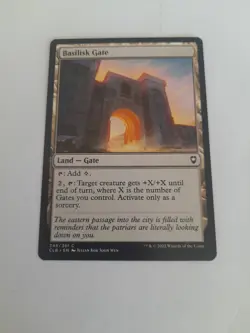 4x Mtg Baldur's Gate Basilisk Gate NM/M Magic The Gathering - Image 2