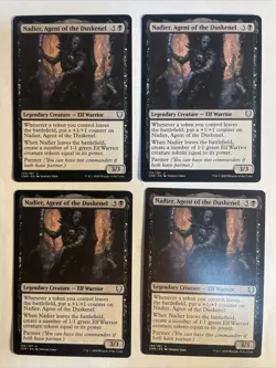 4x Mtg Commander Legends Nadier, Agent Of The Duskenel NM/M Magic The Gathering - Image 1