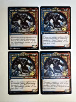 4x Mtg Kaldheim Aegar, The Freezing Flame Showcase NM/M Magic The Gathering - Image 1
