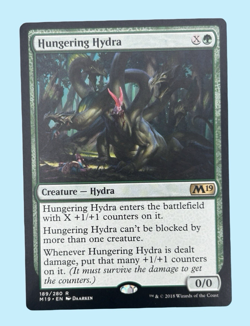 Hungering Hydra, Core Set 2019, NM Near Mint, Magic the Gathering MTG - Image 1