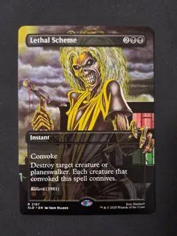 MTG | Lethal Scheme | SECRET LAIR x IRON MAIDEN | NM | EN - Image 1