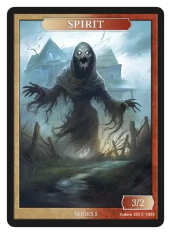 Spirit Token Givememana Tokens Series 2 Magic the Gathering MTG - Image 1