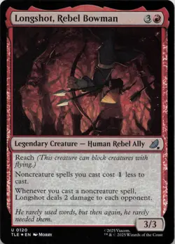 Longshot, Rebel Bowman - FOIL - U Avatar: The Last Airbender - Image 1