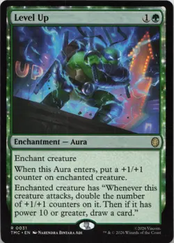 Level Up R Commander: Teenage Mutant Ninja Turtles 31 NM MTG - Image 1