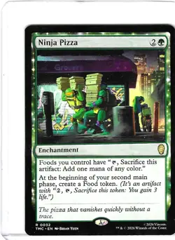 Ninja Pizza #32 R - Teenage Mutant Ninja Turtles TMNT Non-Foil - Image 1