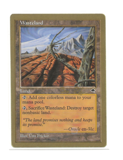 WASTELAND 1998 Magic World championship Ben Rubin WCD MTG LP / EX English - Image 1