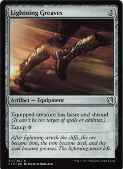 Lightning Greaves U Commander 2019 217 LP MTG - Image 1
