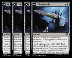 Set 4x Tithing Blade Consuming Sepulcher - MtG LCI-EN - Image 1