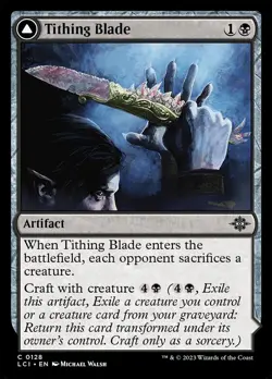 Set 4x Tithing Blade Consuming Sepulcher - MtG LCI-EN - Image 3