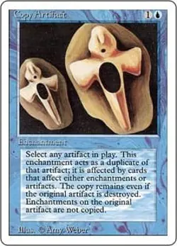 Magic MTG - Copie d'artefact - Revised - 3eme Edition - NMINT- - FR - Image 1