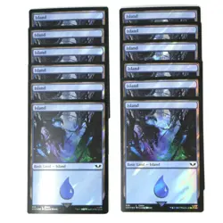 x12 Island 308 Surge Foil Warhammer 40k MTG Magic: The Gathering - Image 1