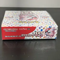 Pokemon Scarlet & Violet 151 Japanese Booster Box New Sealed US Seller - Image 3
