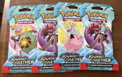 Pokemon TCG - S&V Journey Together - 4 Booster Packs - Image 1