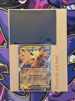 Pokemon TCG Zapdos EX SVP Black Star Promo Card 049 Regular Promo - Image 3