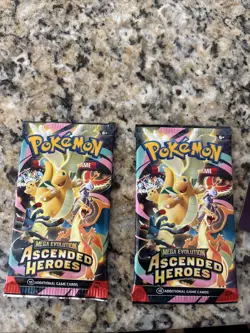 Pokemon TCG Ascended Heroes Booster Packs (10 Cards /Pack) NEW 2026 - Image 1