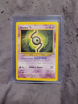 Unown [S] 87/105 Neo Destiny - Common Pokemon Card - - Image 1