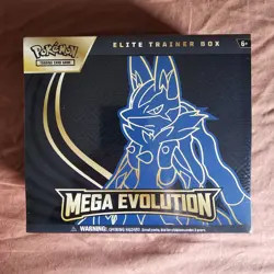 Pokemon TCG Mega Evolution ETB Elite Trainer Box Factory Sealed FREE SHIPPING - Image 1