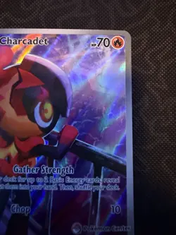 Charcadet - 022 (Pokemon Center Exclusive) 022 Me: Mega Evolution Promo Holo - Image 3