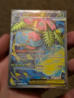 Pokemon Mega Venusaur ex 155/132 Me01: Mega Evolution Holo Pack Fresh - Image 2