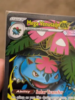Pokemon Mega Venusaur ex 155/132 Me01: Mega Evolution Holo Pack Fresh - Image 5