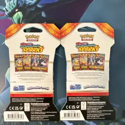 2x Pokemon Scarlet & Violet Surging Sparks Booster Pack English TCG 2024 - Image 2