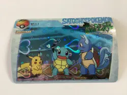 1998 Ash's Pokemon No.112 Pocket Monsters Anime Collection Carddass - Image 1