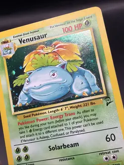 Venusaur 018/130 Base Set 2 Holo Pokemon TCG - Image 3