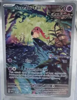 Scream Tail SVP 065 Pokemon Center Stamped Paradox Rift Black Star Promo NM - Image 1
