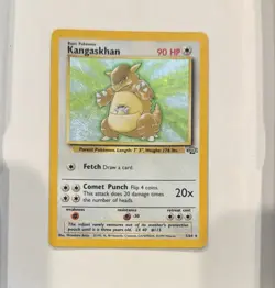 Pokemon TCG Kangaskhan Jungle 5/64 Holo Unlimited Holo Rare - Image 1