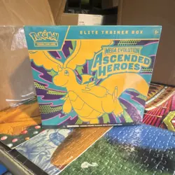 Pokemon Mega Evolution Ascended Heroes Elite Trainer Box Dragonite Zekrom Engli… - Image 1