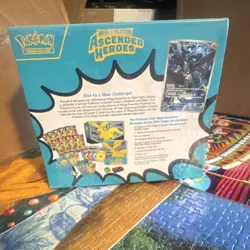 Pokemon Mega Evolution Ascended Heroes Elite Trainer Box Dragonite Zekrom Engli… - Image 3