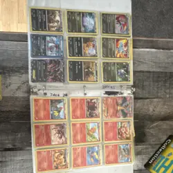 Pokemon TCG Binder Lot Nintendo - Zekrom, Rayquaza, Pikachu, Electabuzz, Luxio - Image 4