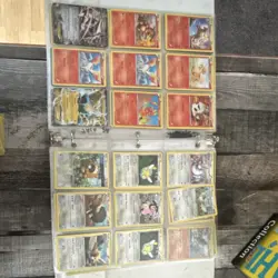 Pokemon TCG Binder Lot Nintendo - Zekrom, Rayquaza, Pikachu, Electabuzz, Luxio - Image 5
