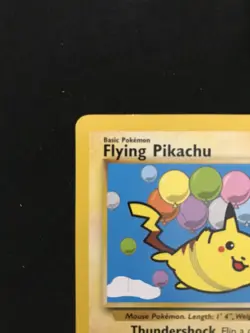 Pokemon English TCG Flying Pikachu 25 Black Star Promo WOTC NM - Image 3