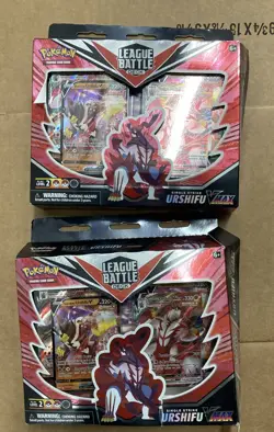 2x Pokemon Single Strike Urshifu VMAX League Battle Deck Sealed Damage - Image 1