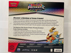 Pokemon Prismatic Evolutions Poster Collection Flareon Vaporeon Jolteon Box - Image 2