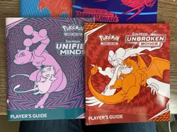 Pokemon TCG -Players Guide - Unbroken Bonds + Unified Minds Lot - Image 2