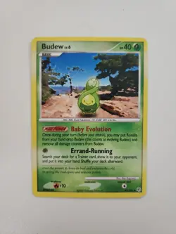 Budew 43/130 Diamond and Pearl Regular (Pokemon TGC) HP - Image 1