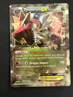 Tyrantrum EX XY70 PromoHolo~ Gen VI~ Kalos Gallery~ Pokemon LP - Image 1