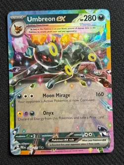 Umbreon ex~Holo~Spooky & Sweet Gallery | Ghost, Dark & Cute Pokemon - Image 1
